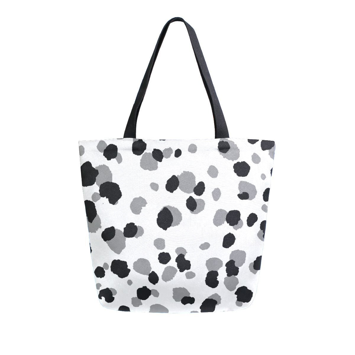 Abstract Unique Women Casual Shoulder Bag Handbag Colorful Creativity Canvas Tote Bag Large Reusable Multipurpose Heavy Duty Shopping Grocery Cotton Bag for Outdoors