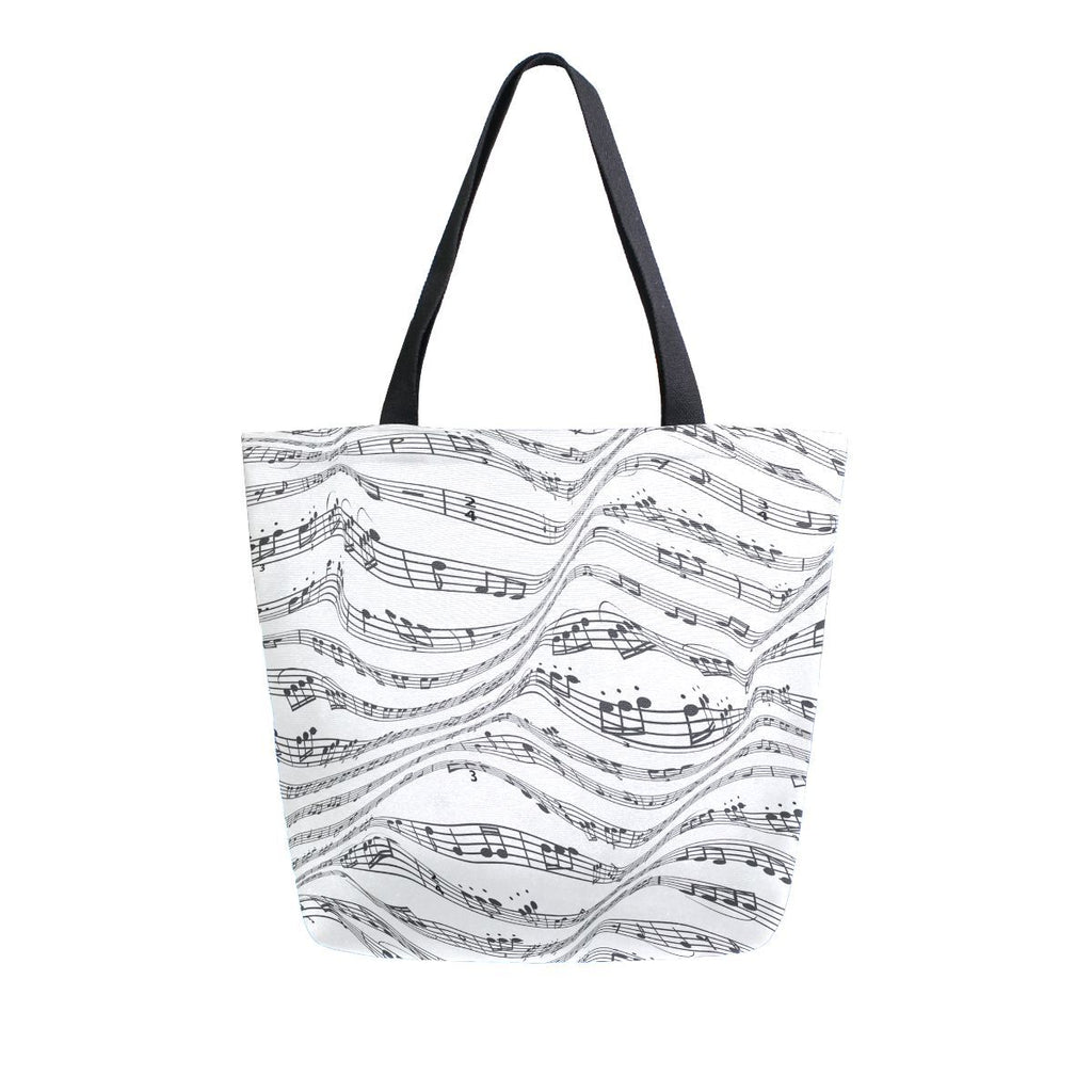 Abstract Unique Women Casual Shoulder Bag Handbag Colorful Creativity Canvas Tote Bag Large Reusable Multipurpose Heavy Duty Shopping Grocery Cotton Bag for Outdoors