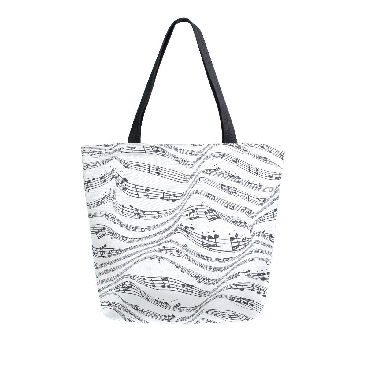 Abstract Unique Women Casual Shoulder Bag Handbag Colorful Creativity Canvas Tote Bag Large Reusable Multipurpose Heavy Duty Shopping Grocery Cotton Bag for Outdoors