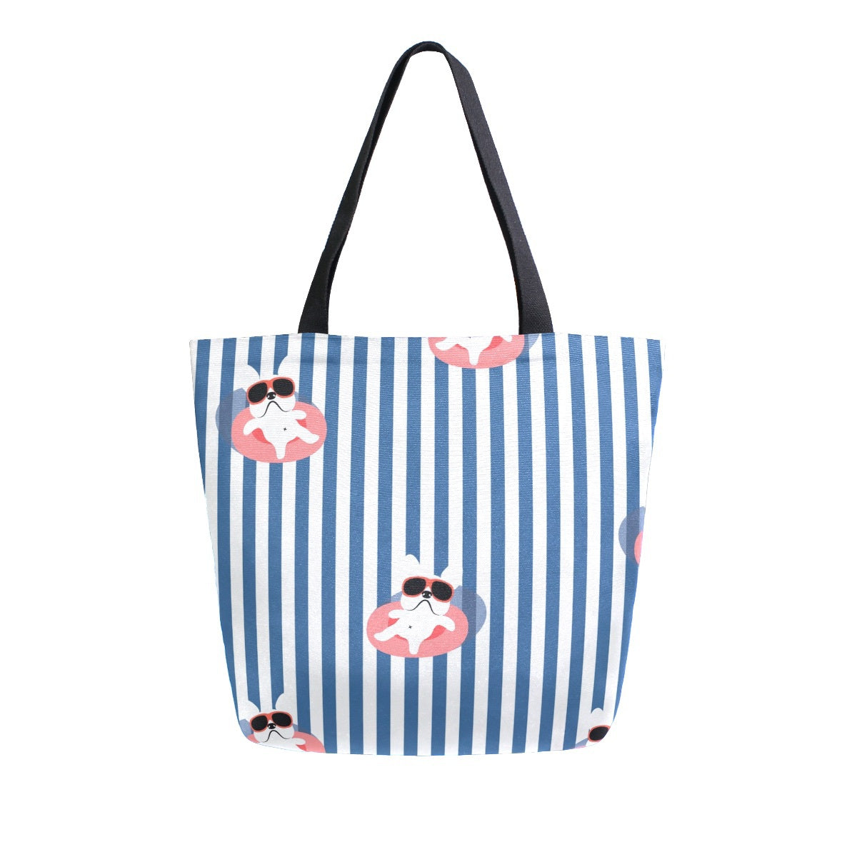 Abstract Unique Women Casual Shoulder Bag Handbag Flowers Tote Bag Large Reusable Multipurpose Heavy Duty Shopping Grocery Cotton Bag for Outdoors