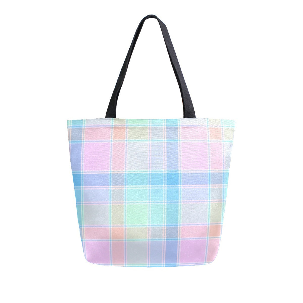 Abstract Unique Women Casual Shoulder Bag Handbag Flowers Tote Bag Large Reusable Multipurpose Heavy Duty Shopping Grocery Cotton Bag for Outdoors