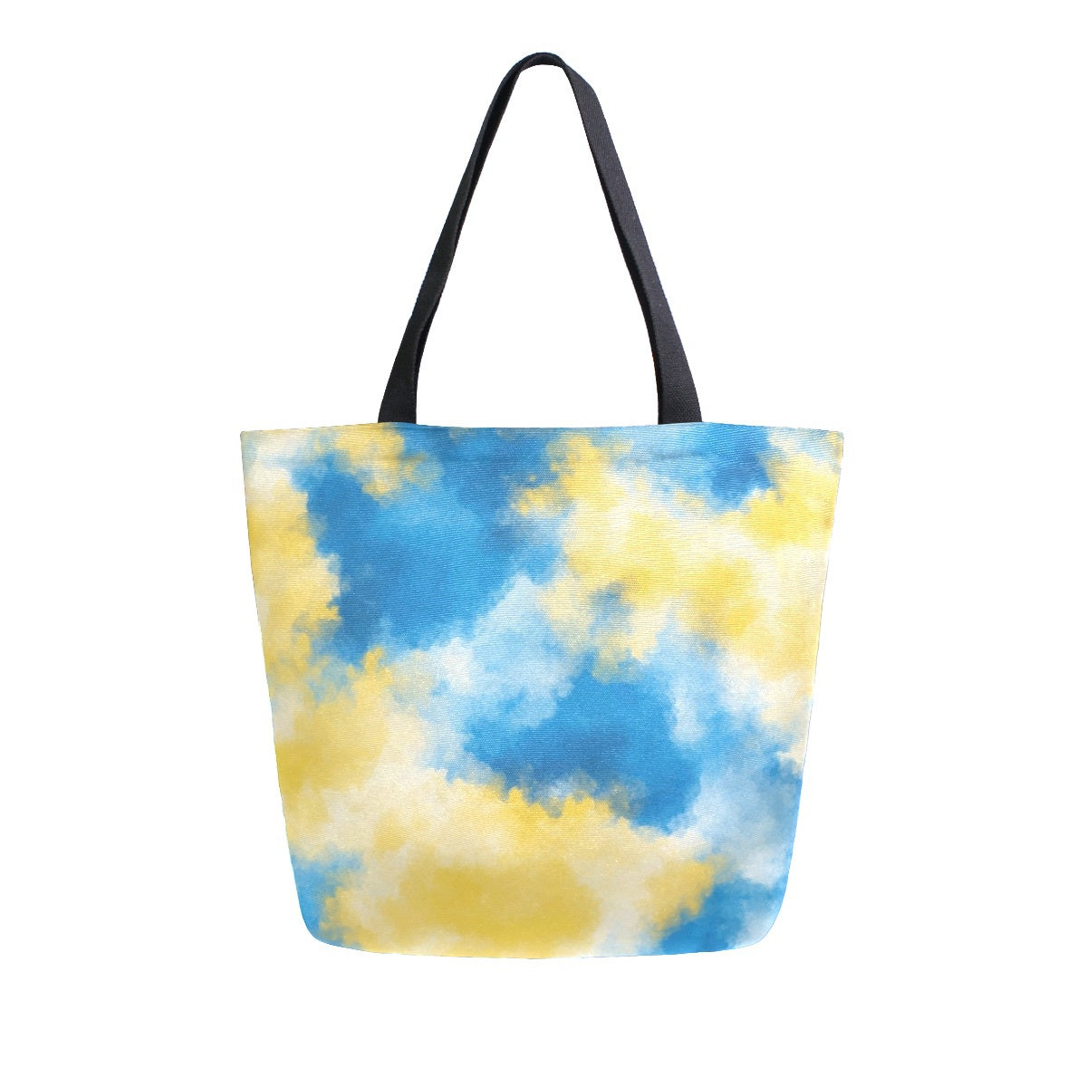 Abstract Unique Women Casual Shoulder Bag Handbag Colorful Tie Dye Tote Bag Large Reusable Multipurpose Heavy Duty Shopping Grocery Cotton Bag for Outdoors