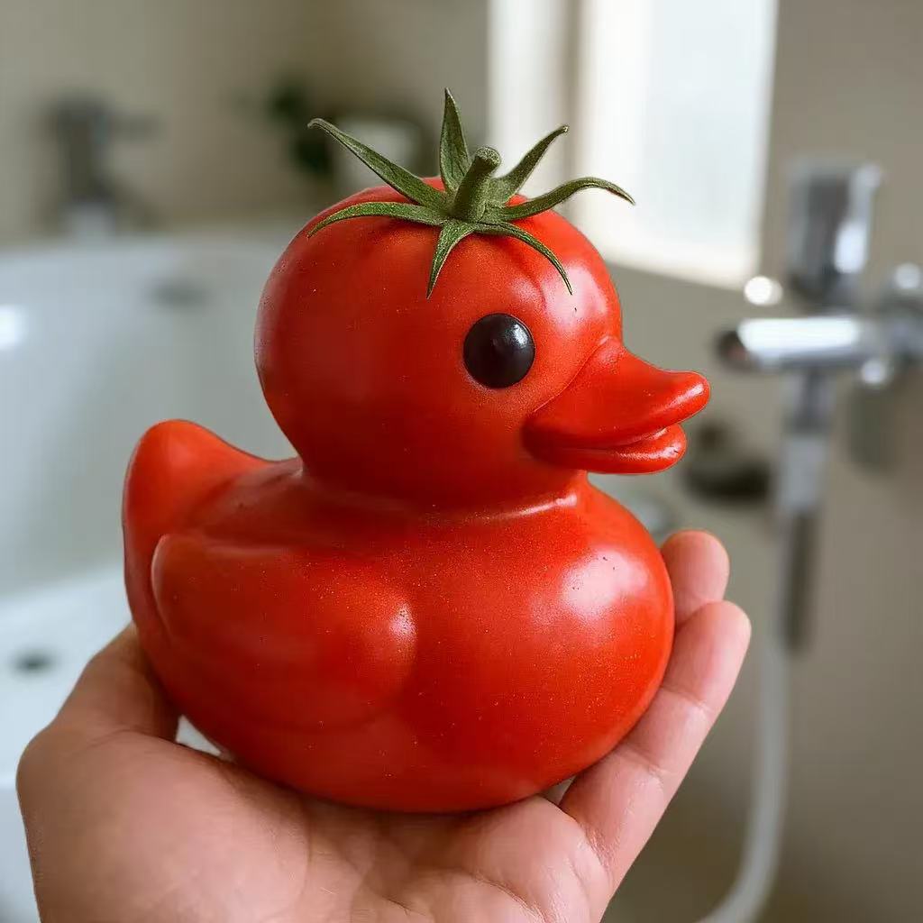 Creative Vegetable Duck