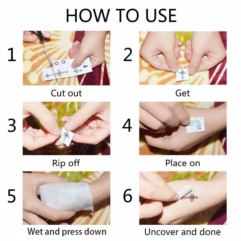 Sexy Tribal Lace Lotus Glow In The Dark Fake Tattoo,Blue Luminous Mandala Flower Temporary Henna Tattoos For Women Girls Hands