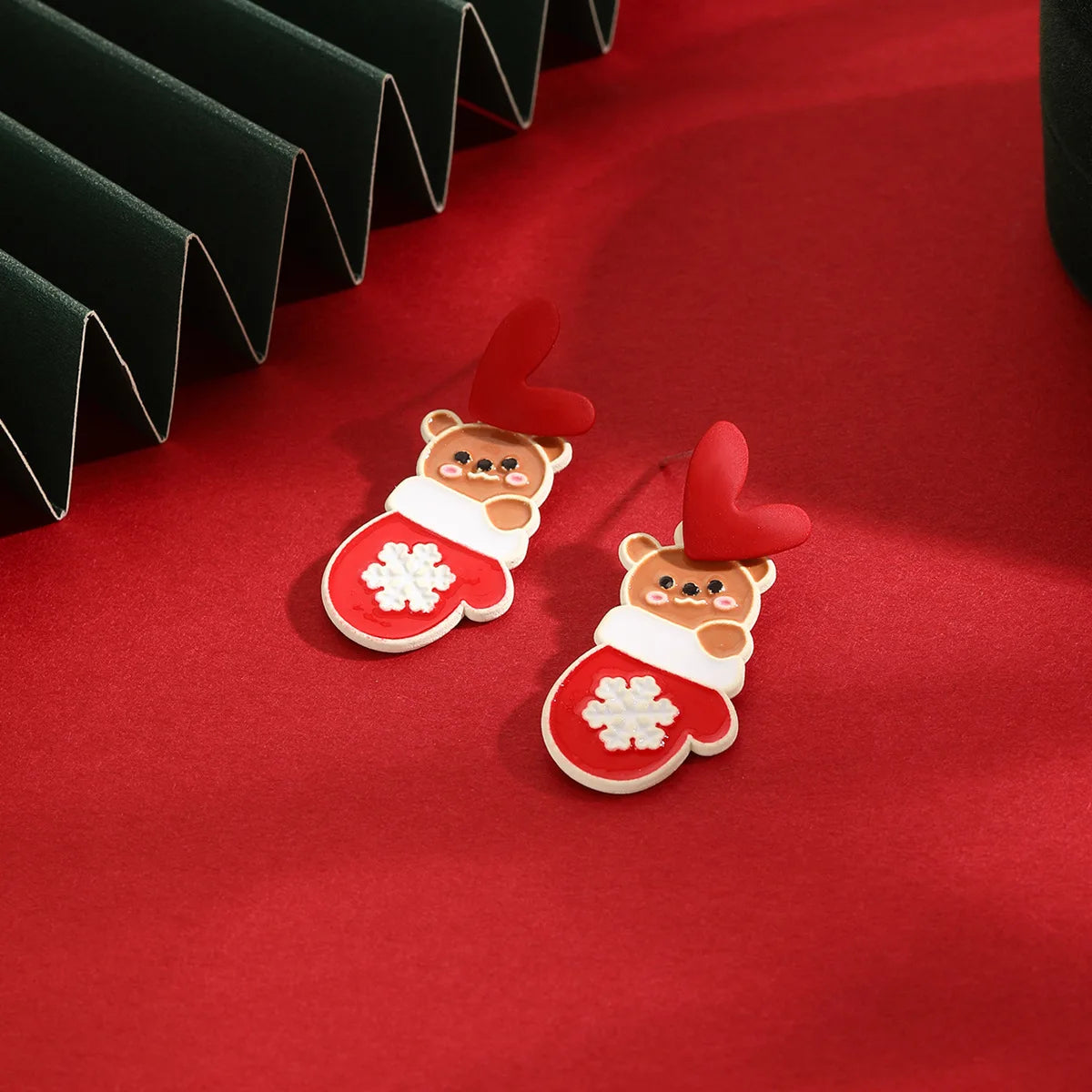 Christmas Holiday Drop Earrings Rhinestone Imitation Pearl Snowflake Xmas Tree Star Bell Dangle Party Jewelry Gift For Women Men