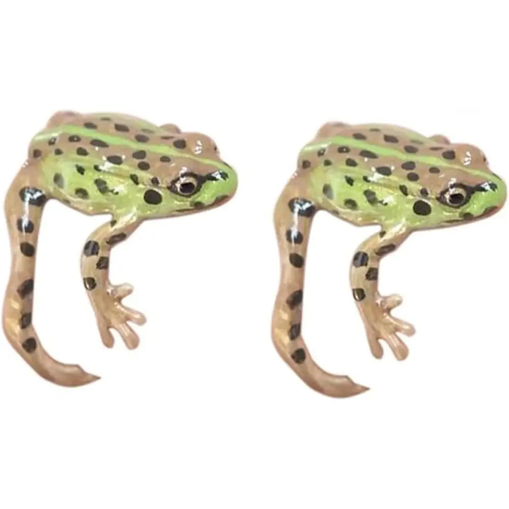 Fashion Green Frog Open Rings For Women Men Metal Cute Animal Adjustable Finger Ring Jewelry Birthday Party Gifts For Women