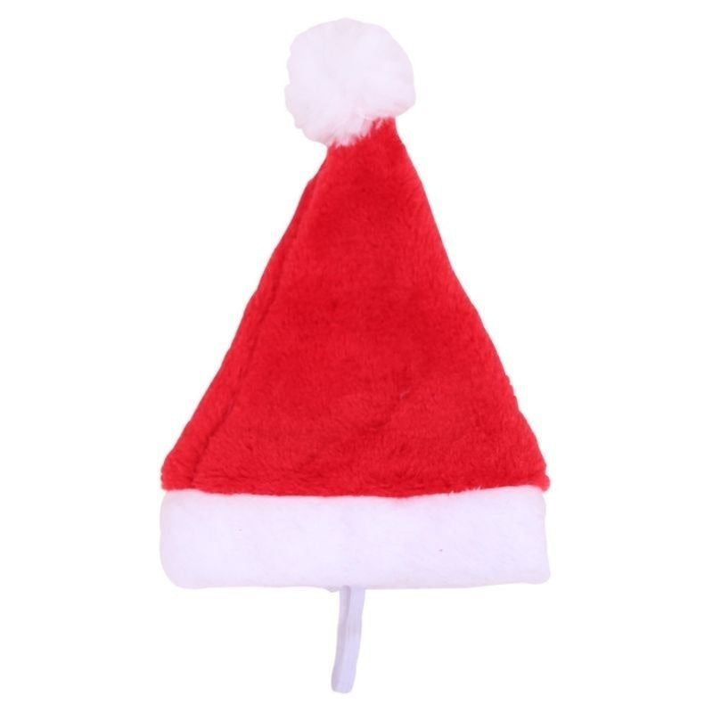 Christmas Pet Hat Santa Claus Hat for Cats Dogs Puppy Xmas Decoration New Year Party Supplies Pet Costume