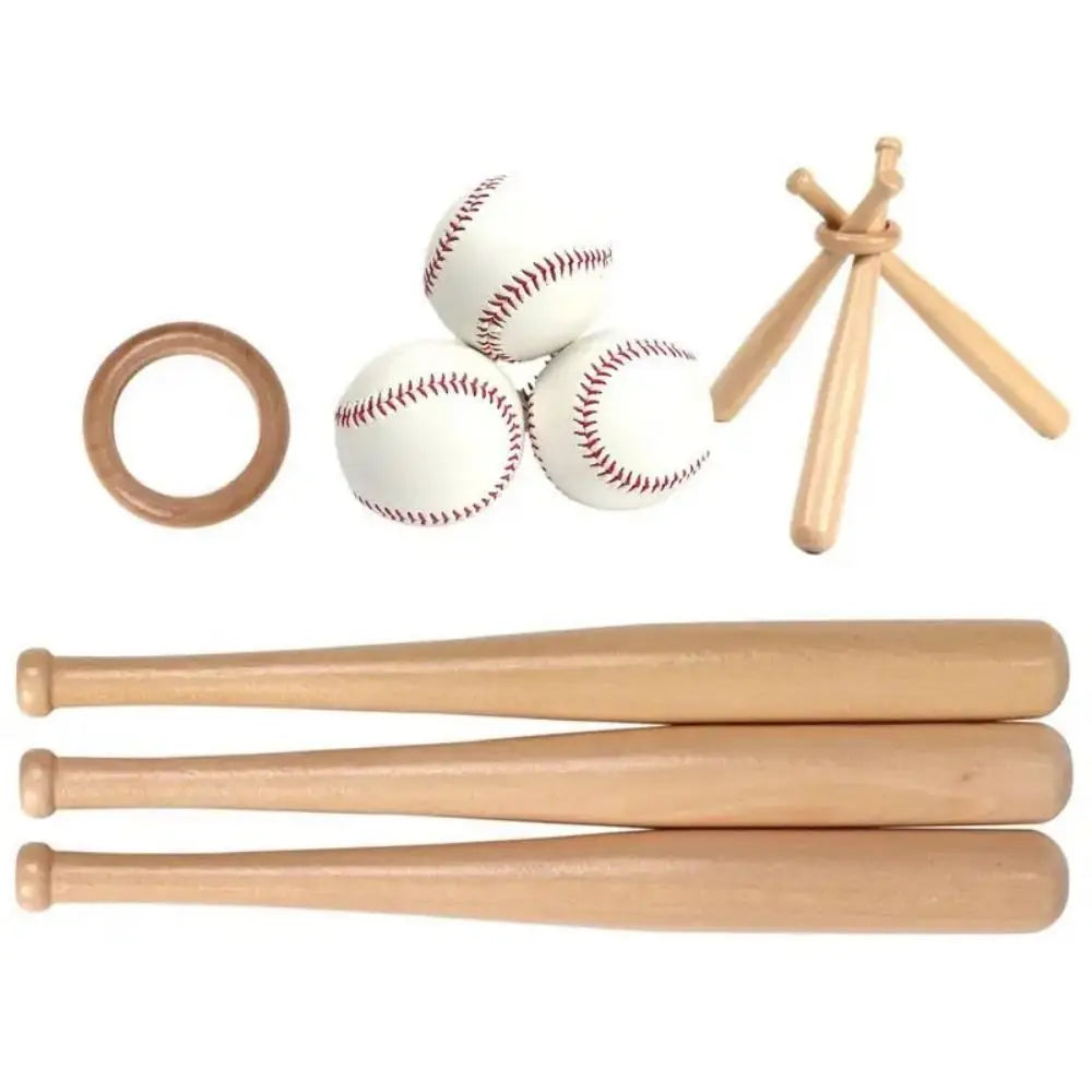 Mini Baseball Bat Display Stand Golf Tennis Ball Support Bracket DIY Triangle Base Beisbol Softball Baseball Accessories