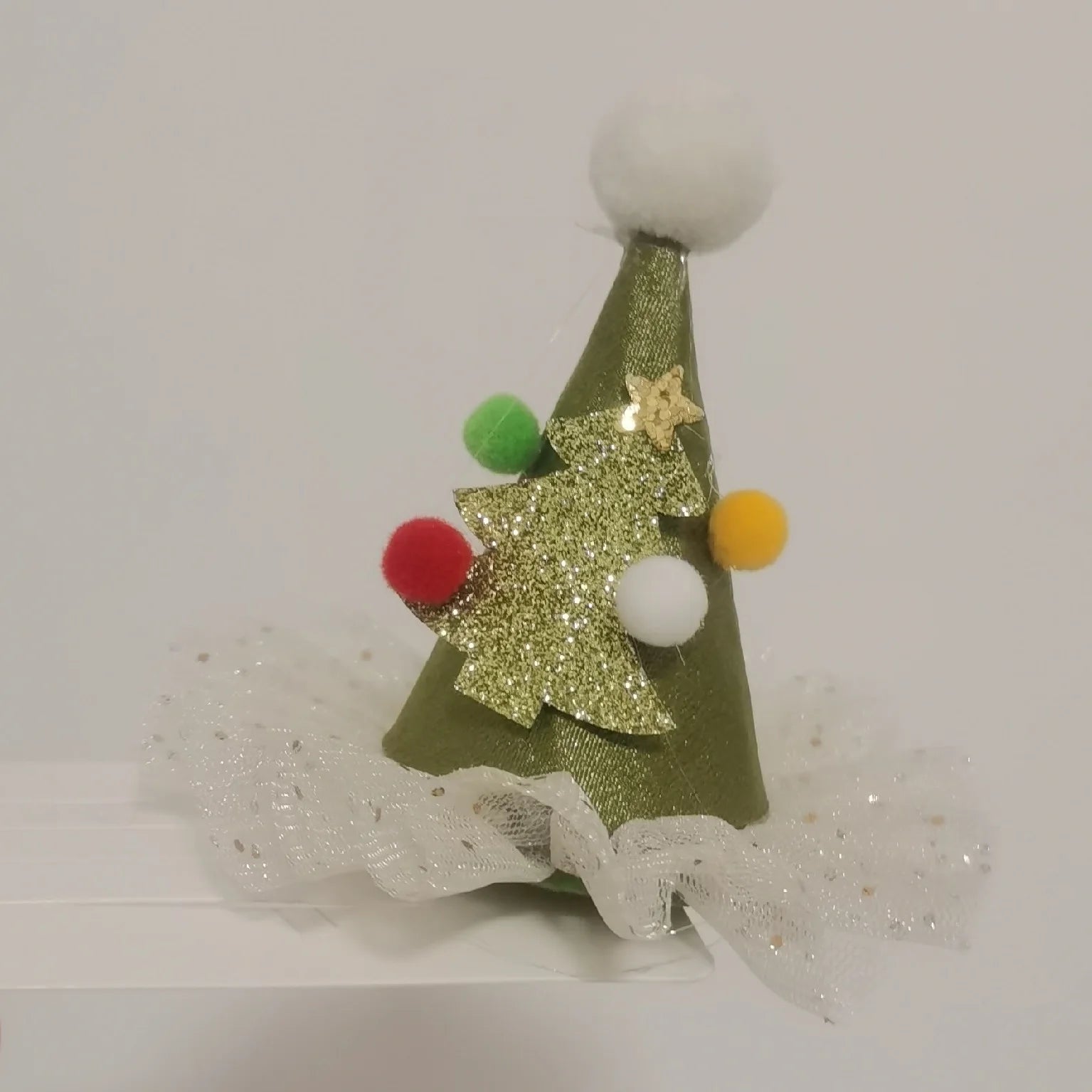 Christmas hat hair clip snowman hair clip cute reindeer snowflake hair accessory