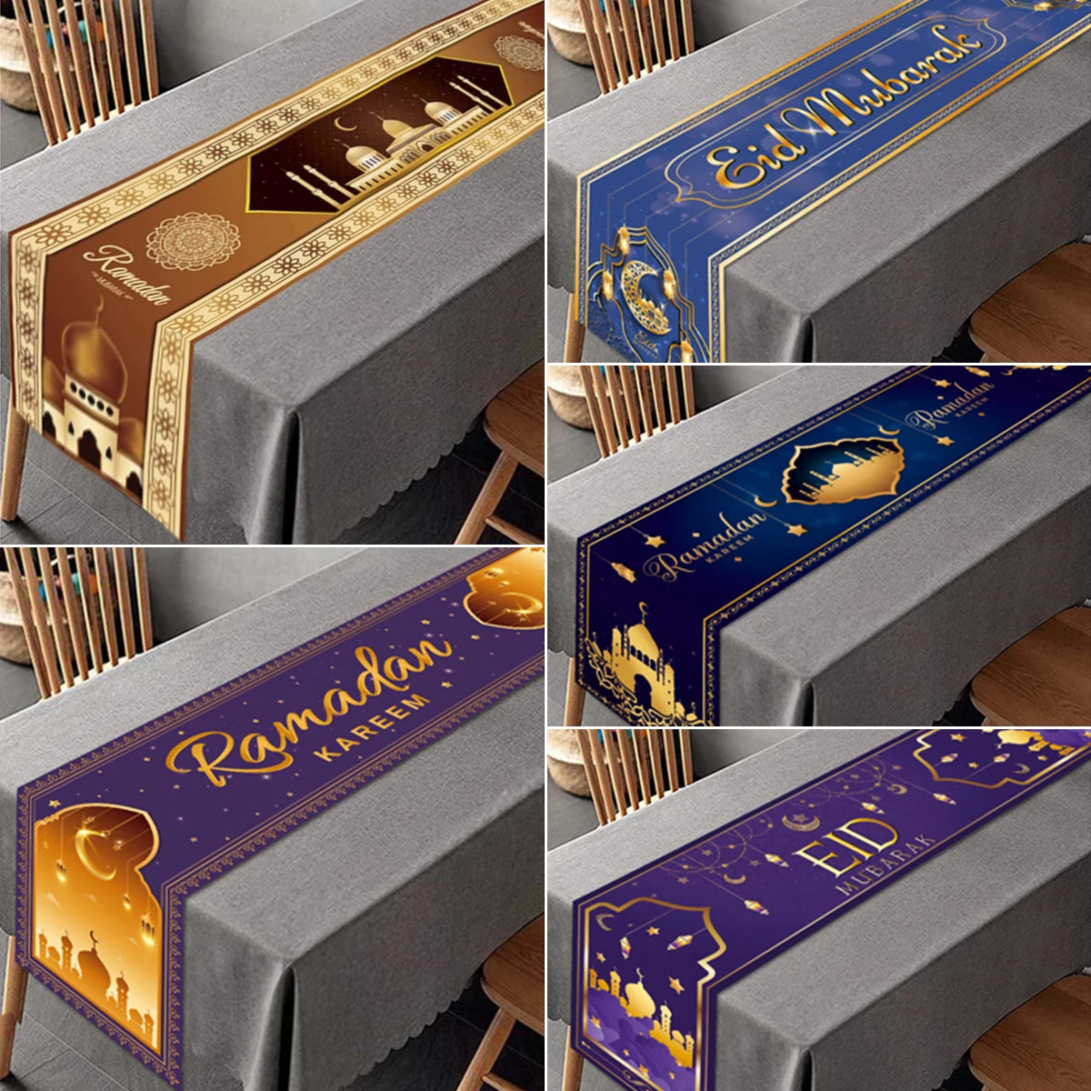 Christmas Table Runner Cloth Merry Christmas Decoration for Home 2025 Tablecloth Xmas Ornament Navidad Natal New Year Gift 2026