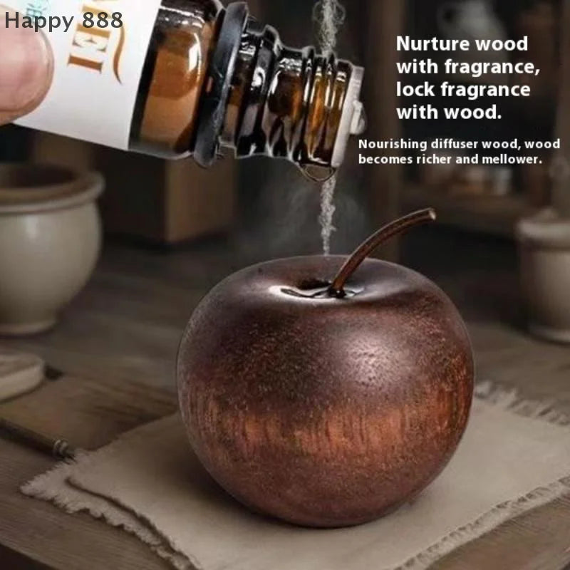 Minimalist Wood Diffuser – Aromatherapy Decor For Living Room, Scented Ornament, Lucky Gift & Blessing Decoration