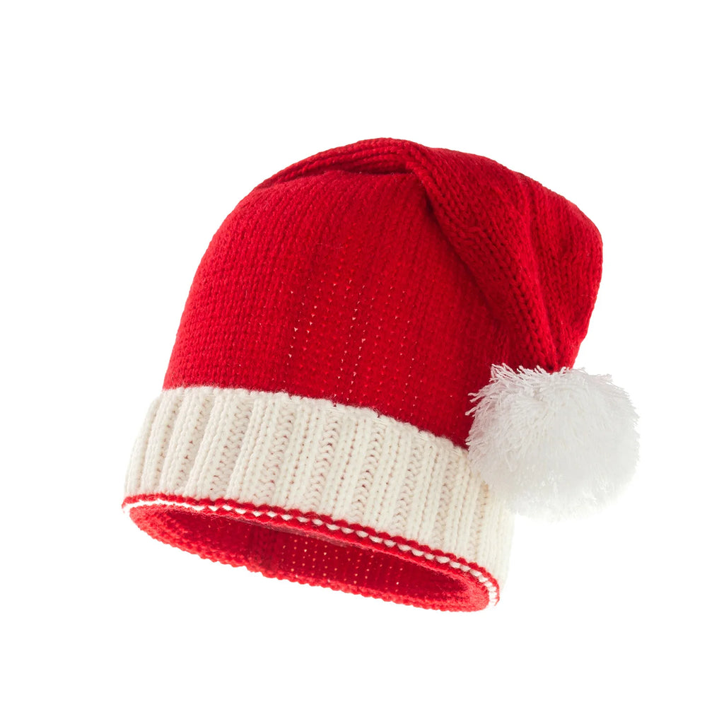 Christmas Knitted Hat Cute Pom Pom Adult Kids Soft Beanie Santa Hat New Year Party Kids Gift Navidad Noel Xmas Decoration