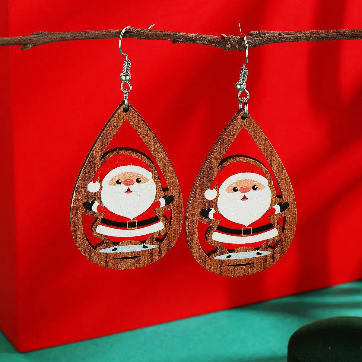 Christmas Holiday Drop Earrings Rhinestone Imitation Pearl Snowflake Xmas Tree Star Bell Dangle Party Jewelry Gift For Women Men