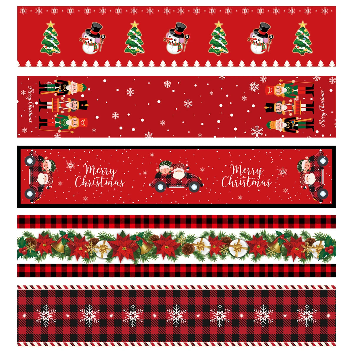 Christmas Table Runner Cloth Merry Christmas Decoration for Home 2025 Tablecloth Xmas Ornament Navidad Natal New Year Gift 2026