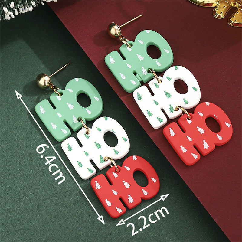 Christmas Dangle Earrings