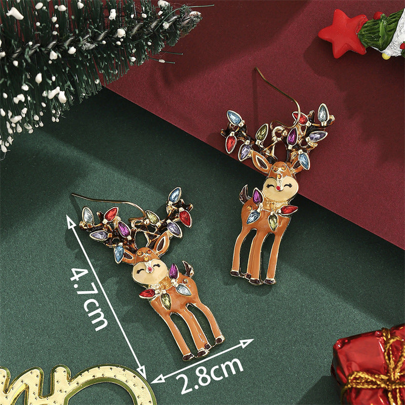 Christmas Dangle Earrings